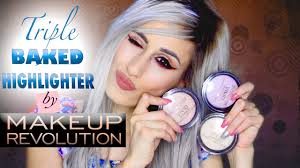 makeup revolution triple baked