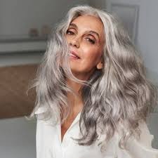 blending grey hair at frankie cochrane