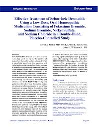 pdf effective treatment of seborrheic
