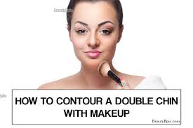 how to hide a double chin with makeup