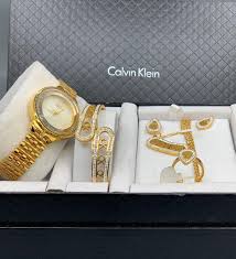 calvin klein 4 piece luxury jewelry set