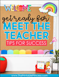 meet the teacher ideas