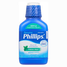 phillips milk of magnesia fresh mint 26 fl oz bottle