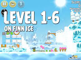 Angry Birds Seasons On Finn Ice 1-6