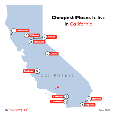est places to live in california