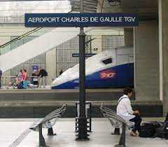 de gaulle to loire valley by train cdg