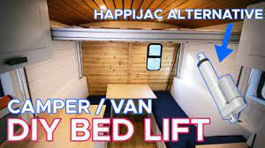 diy bed lift for van or cer