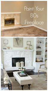 Paint Your 80s Fireplace So Much
