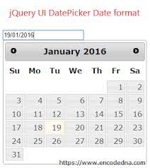 change date format of jquery datepicker