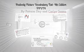 Peabody Picture Vocabulary Test 4th Edition By Carlye