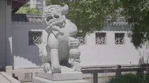 Chinese Dragon Statue Made Stone