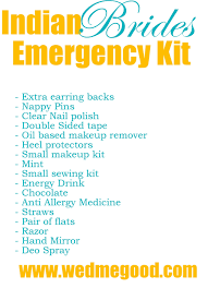 bridal emergency kit