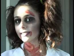 zombie halloween tutorial