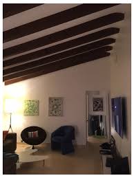High Ceiling With Beams No Space For