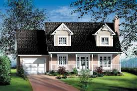 Cape Cod House Plan 4 Bedrms 1 0