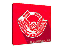 Cincinnati Reds Great American Ballpark Seating Map