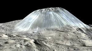 Dwarf planet Ceres' 'lonely mountain' mystery has been solved