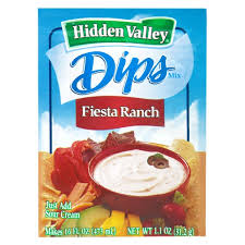 hidden valley dips mix fiesta ranch