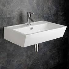 Wall Hung Rectangular Bathroom Sink Cremona
