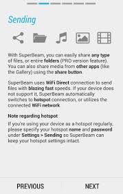 superbeam wifi direct share apk for