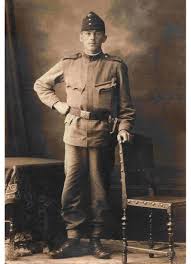 František Pazderka jako voják v první světové válce | Europeana