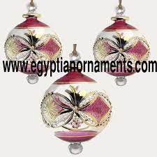 Egyptian Glass Ornaments Glass