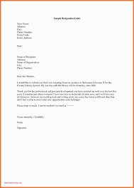 Free Resignation Letter Template Collection