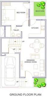 20x40 Duplex Floor Plan 800sqft West