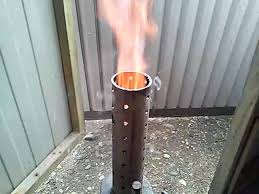 homemade waste oil mini burner which