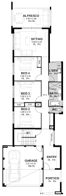 10m Wide House Plans Designs Perth