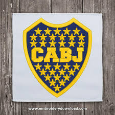 Boca juniors are together with river plate the two most successful argentine football clubs. Club Atletico Boca Juniors Logo Embroidery Design For Instant Download Embroiderydownload