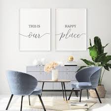 this is our happy place print for