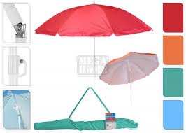 Чадър плажен с пречупване 200см 6 цвята в кашон 6 броя в кашон. Plazhen Chadr 100 Poliester Na Top Cena Kat Nomer M035990 Megahome Bg