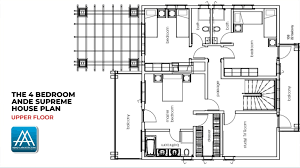 The Ande Supreme 4 Bedroom House Plan