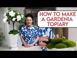 How To Make A Gardenia Topiary