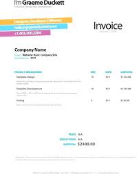 Template Php Contact Form Template Web Designing Invoice Format