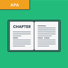 apa how to cite a chapter in a book