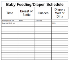 Free Printables Mom Medicine Schedule Baby Feeding Diaper