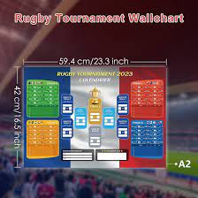 Ahfulife Rugby World Cup Calendar 2023 RWC Calendar Poster A2 Includes All  Days of Match, World Cup Stadiums & Match Results for 20 Teams  (Plie-1pcs-A2) : Amazon.co.uk: Stationery & Office Supplies