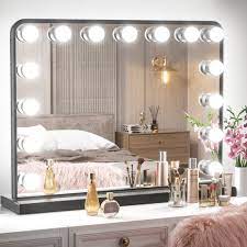 makeup mirror black vanity mirror