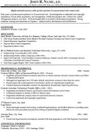 Lawyer And Consultant Resume samples