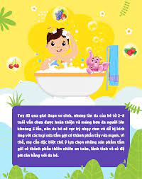 4 tiêu chí giúp mẹ dễ dàng chọn đúng sản phẩm tắm gội cho bé trên 2 tuổi