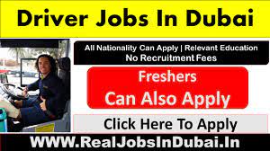 Driver Jobs In Dubai , Abu Dhabi ...