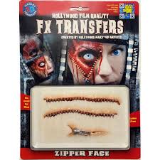 zipper face fx transfer makeup com