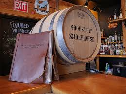 whiskey bar goodstuff smokehouse