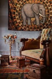 Elephant Tapestry Wall Hanging By