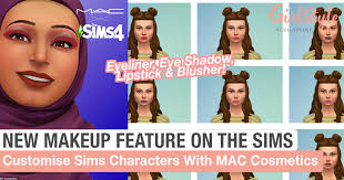 mac cosmetics x the sims 4 customise
