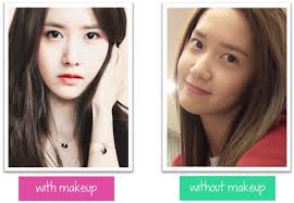 k pop idols without makeup