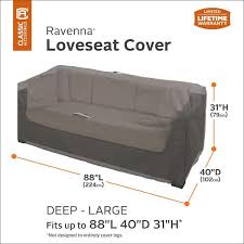 Deep Loveseat Sofa Cover