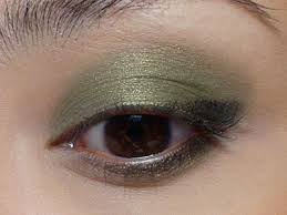 olive gold eye shadow tutorial